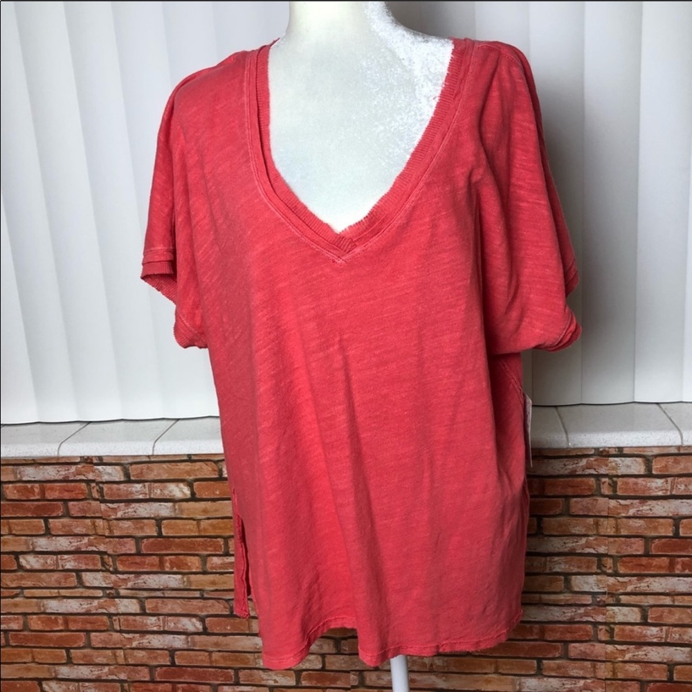 Free People oversized tee